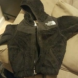North face baby fleece jacket